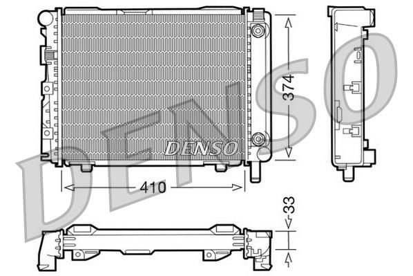 MOTOR SU RADYATORU MERCEDES W201 W124 S124 C124 KLIMASIZ / OTOMATIK SANZIMAN