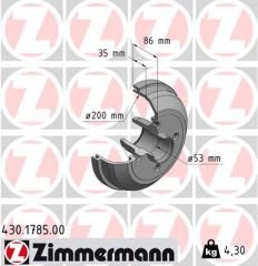 ARKA FREN KAMPANA CORSA C 01 11 ABS SİZ