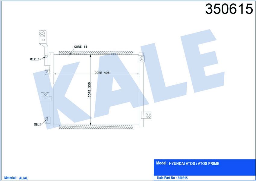 KONDENSER AL/PL/BRZ ATOS-ATOS PRIME