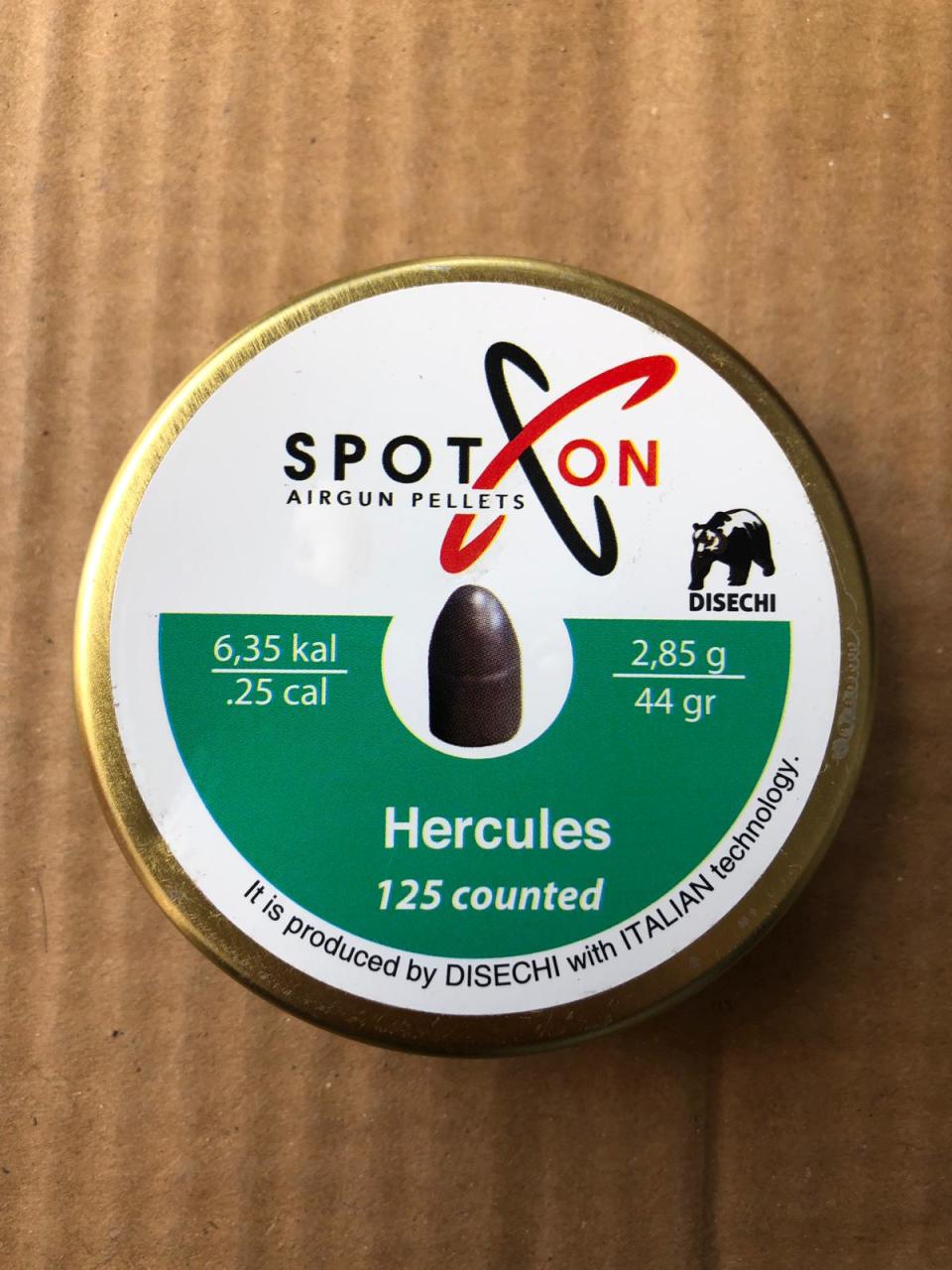 SPOTON 6.35 HERCULES HAVALI SAÇMA