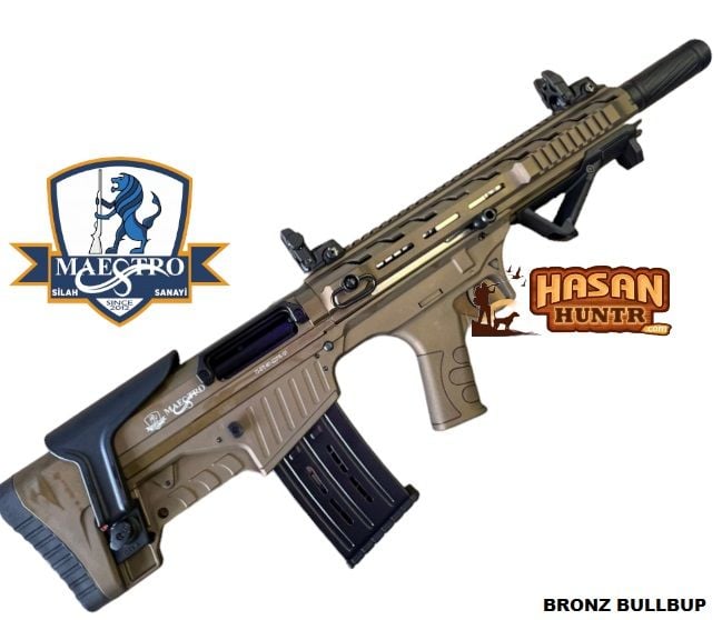 MAESTRO ARMS BULLBUP BRONZ METAL 12 CALİBRE