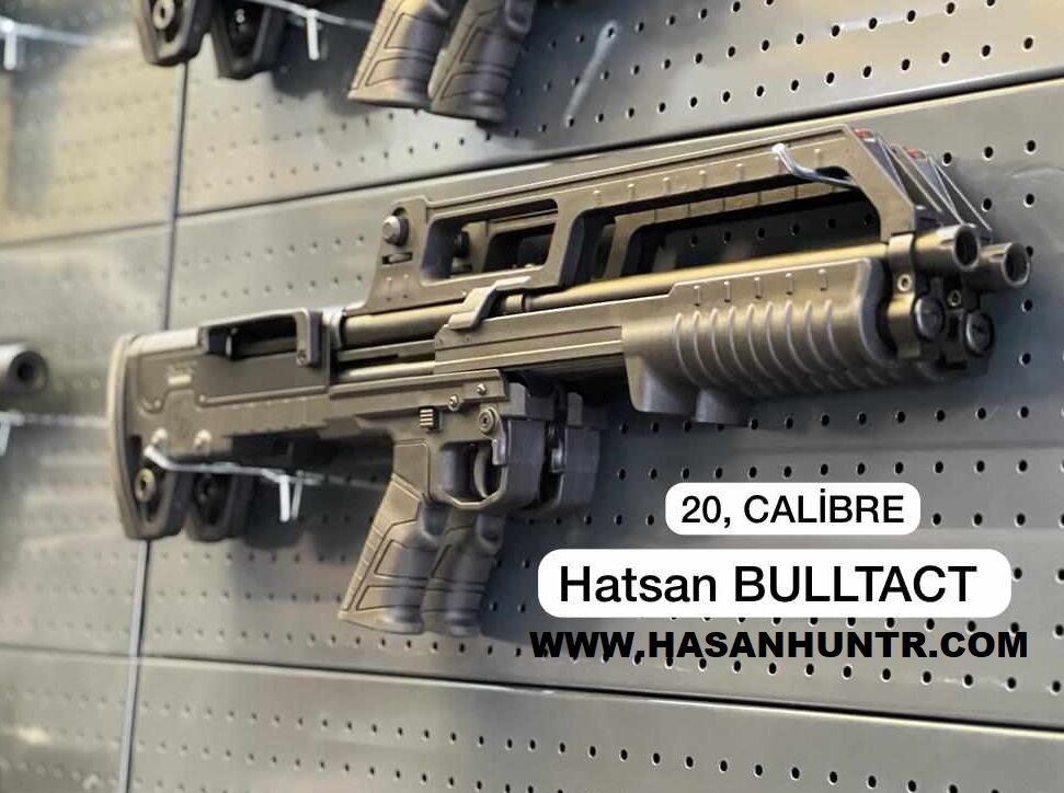 HATSAN BULLTACT 20 CALİBRE SİYAH POMPALI