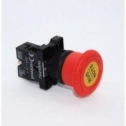 LAY5-ES542 22mm Acil-Stop Bas-Çevir 40mm