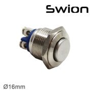 D40 16mm Metal Buton Yaylı