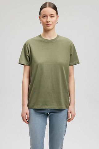 Mavi Basıc Koyu Yeşil Kadın Tişört 1600965-71559