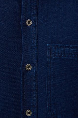 Mavi Cepli İndigo Erkek Gömlek 0210979-18790