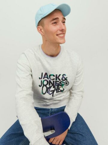 Jack Jones Sılverlake Erkek Sweat 12242366