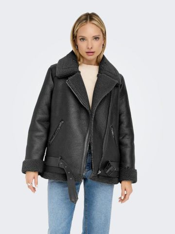 Only New Lıs Faux Leather Avıtor Kadın Ceket 15300262