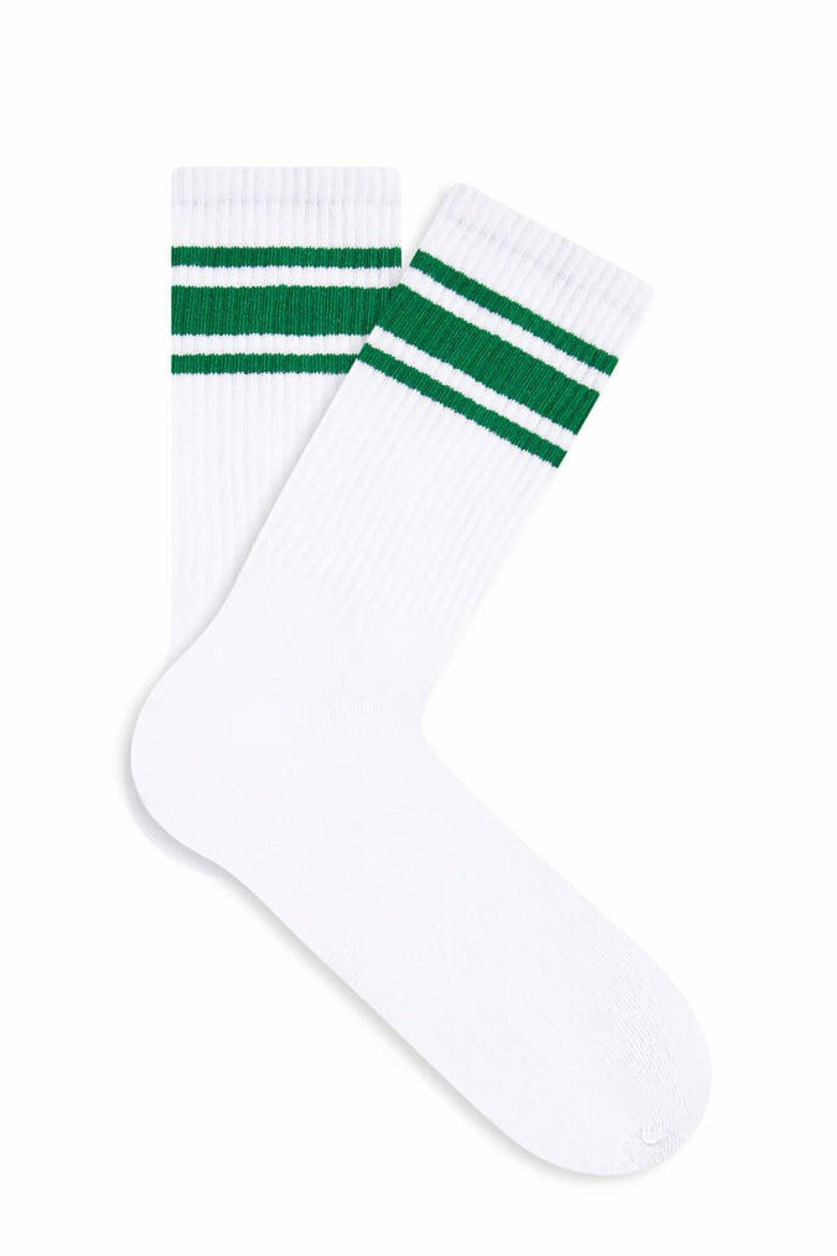 Mavi Beyaz Erkek Soket Çorap 0911089-620