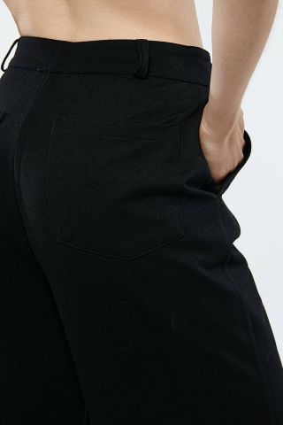 Mavi Siyah Kadın Örme Pantolon 1010417-900