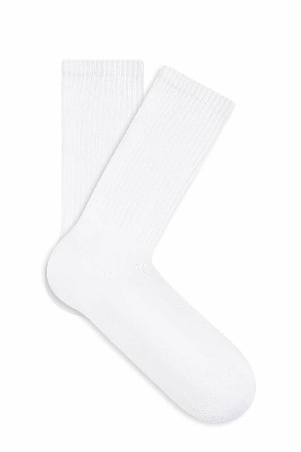 Mavi Beyaz Erkek Soket Çorap 0910855-620