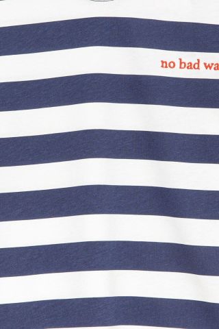 Mavi No Bod Waves Baskılı Çocuk Tişört 6610175-70723
