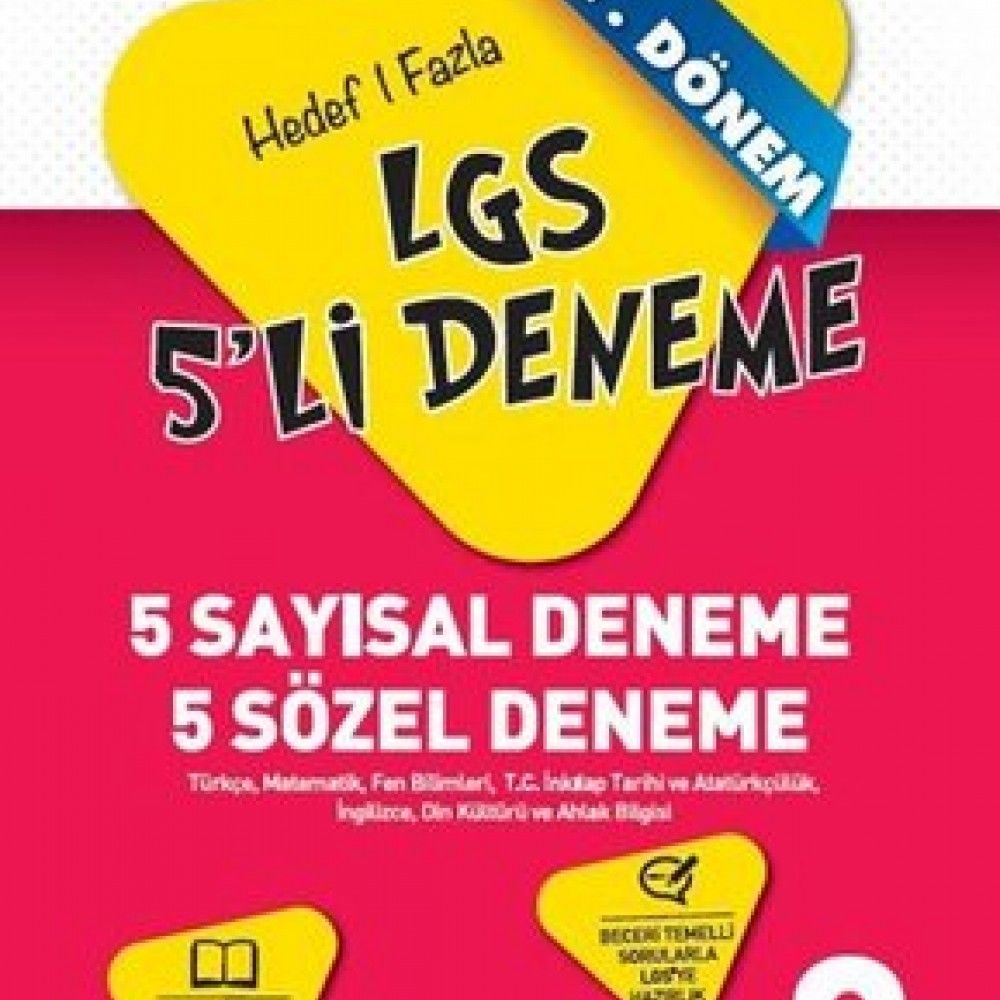 Katyon Yayınları Lgs 1.Dönem 5 li Deneme