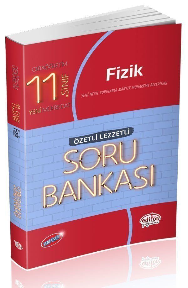 Editör Yayınları 11.Sınıf Fizik Soru Bankası