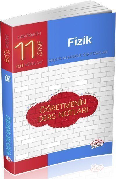 Editör Yayınları 11.Sınıf Fizik Öğretmenin Ders Notları