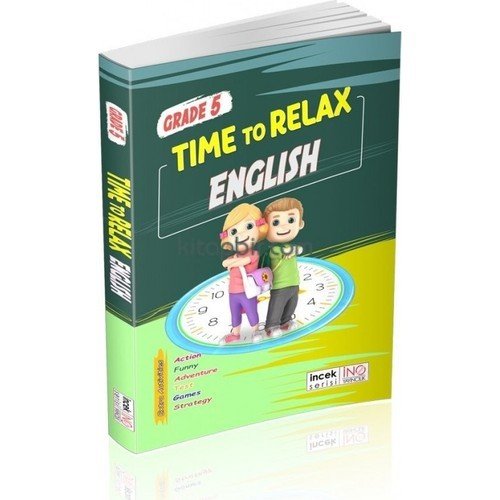 İNDİRİM 5.Sınıf Time To Relax English İncek Serisi İnovasyon Yayınları
