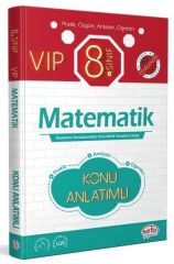 Editör Yayınları 8.Sınıf Vip Matematik Konu Anlatımı