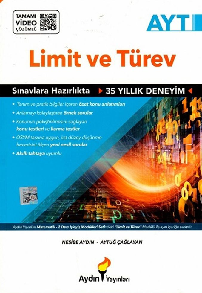 Aydın Yayınları Ayt Limit ve Türev Soru Bankası