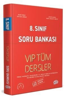 8.Sınıf Tüm Dersler VIP Soru Bankası Kırmızı Kitap Editör Yayınevi