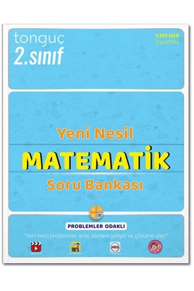 2024 Tonguç Akademi 2.Sınıf Yeni Nesil Matematik Soru Bankası