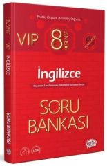 Editör Yayınları 8.Sınıf VIP İngilizce Soru Bankası