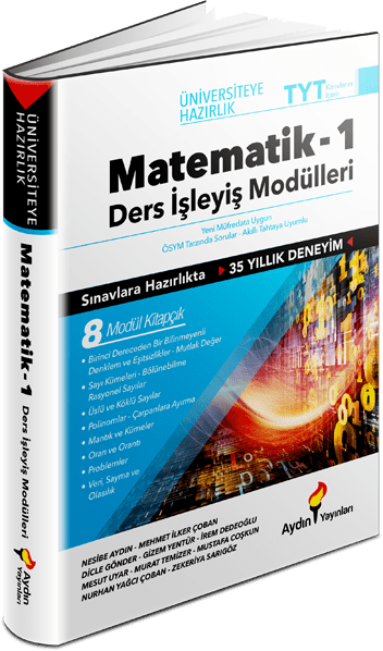 Aydın Yayınları Tyt Matematik Ders İşleyiş Modülleri 1.Kitap