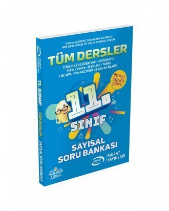 Murat Yayınları 11.Sınıf Sayısal Tüm Dersler Soru Bankası