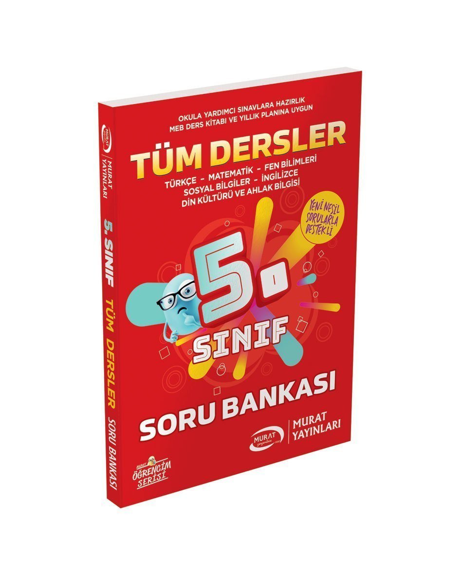 Murat Yayınları 5.Sınıf Tüm Dersler Soru Bankası