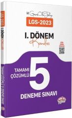 Editör Yayınları Lgs 1.Dönem Deneme Sınavı