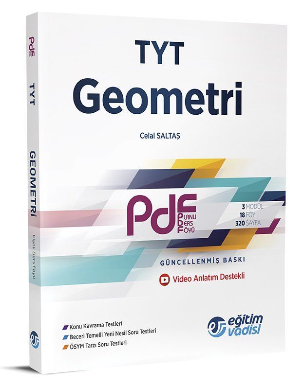 Tyt Planlı Ders Föyü Geometri Video Anlatım Destekli Eğitim Vadisi Yayınları
