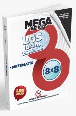 Eski Baskı Güncel İçerik 8.Sınıf LGS İlk Dönem Mega 8'li Matematik Denemeleri Cevap Yayınları