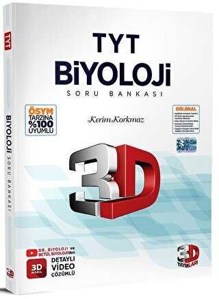 2024 3D Yayınları Tyt Biyoloji Soru Bankası