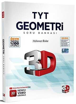 2024 3D Yayınları Tyt Geometri Soru Bankası
