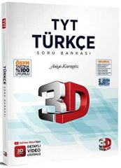 2024 3D Yayınları Tyt Türkçe Soru Bankası