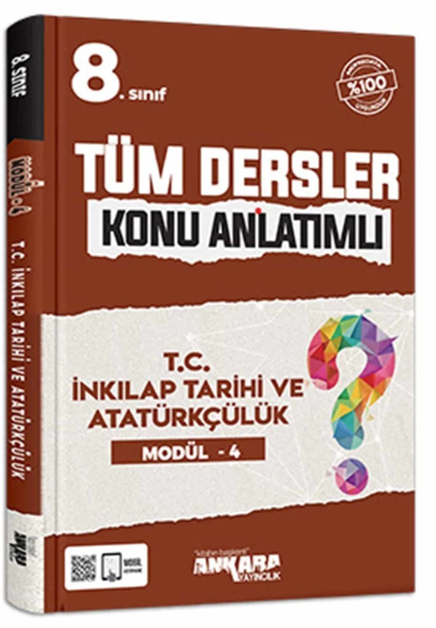 Ankara Yayınları 8.Sınıf İnkılap Tarihi Modül 4