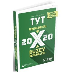 Tyt Fen Bilimleri 20x20 Düzey Denemeleri Sınav Yayınları