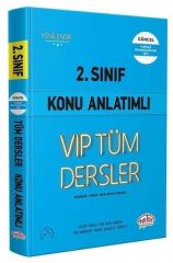 Editör Yayınları 2.Sınıf VIP Tüm Dersler Konu Anlatımı Mavi Kitap