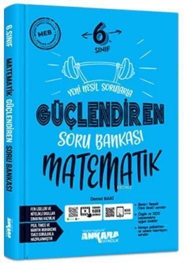 Ankara Yayınları 6.Sınıf Matematik Güçlendiren Soru Bankası