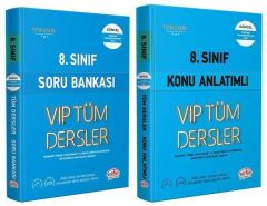 Editör Yayınları 8.Sınıf Tüm Dersler Konu Anlatımlı ve Soru Bankası Seti