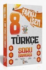 2024 8.Sınıf Farklı İsem Türkçe Soru Bankası İsem Yayıncılık