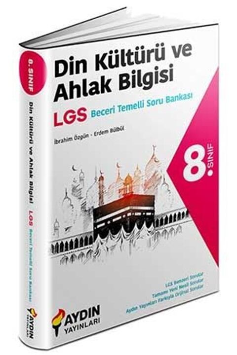 Aydın Yayınları 8.Sınıf Din Kültürü Beceri Temelli Soru Bankası