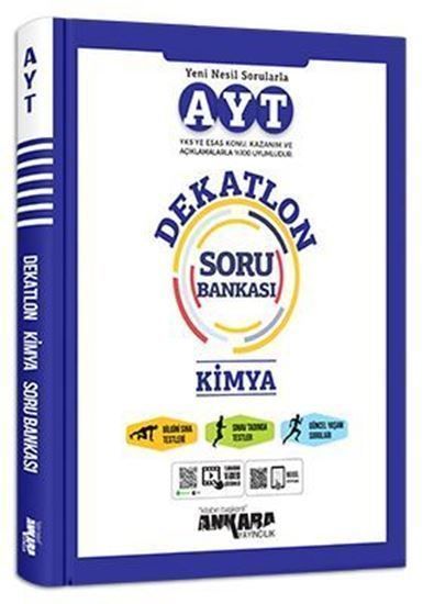 Ankara Yayınları Ayt Kimya Dekatlon Soru Bankası