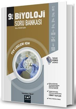2024 Çap Yayınları 9.Sınıf Biyoloji Soru Bankası Fen Lisesi