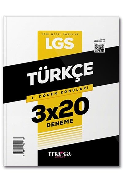 Marka Yayınları Lgs 1.Dönem Türkçe Deneme Sınavı