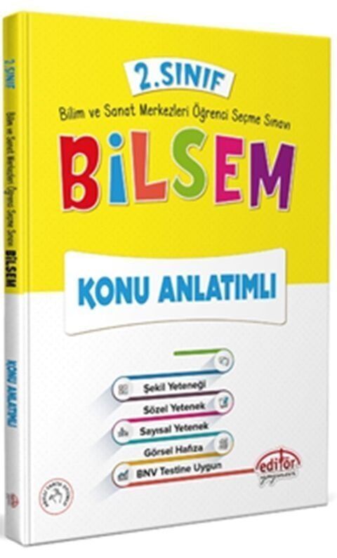 Editör Yayınları 2.Sınıf Bilsem Tüm Dersler Konu Anlatımı