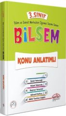 Editör Yayınları 3.Sınıf Tüm Dersler Bilsem Konu Anlatımı