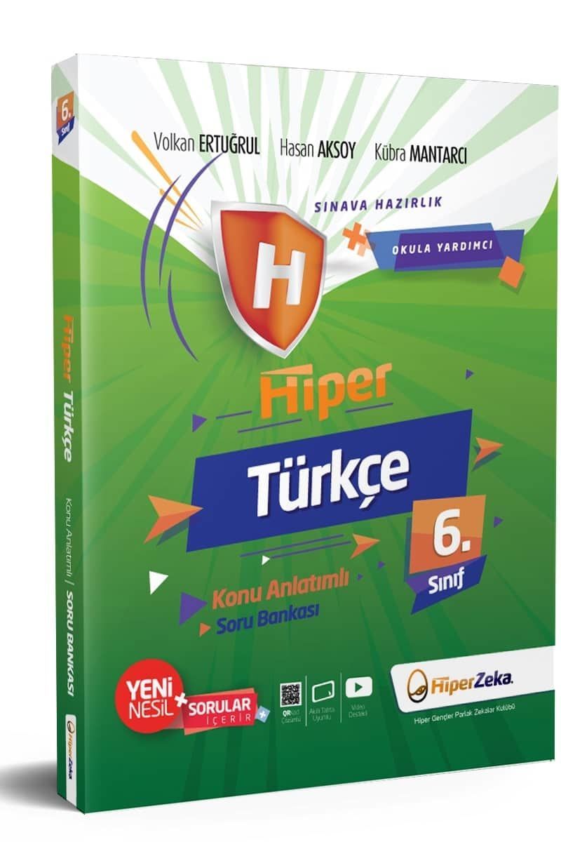 Hiper Zeka 6.Sınıf Türkçe Konu Anlatımlı Soru Bankası Hiper