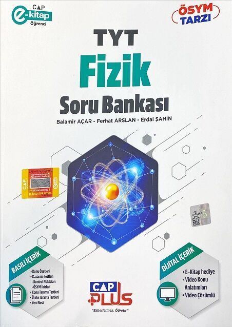 2024 Çap Yayınları Tyt Fizik Soru Bankası
