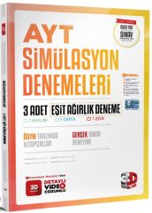 Ayt 3D Yayınları Eşit Ağırlık Simülasyon Denemeleri