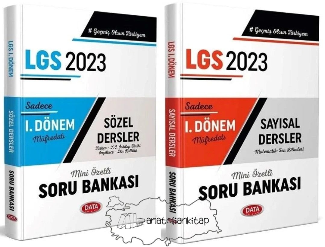 Data LGS 1.Dönem Sayısal Sözel Soru Bankası Seti